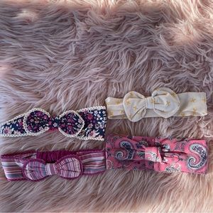Eleanor  Rose headband bundle of 4